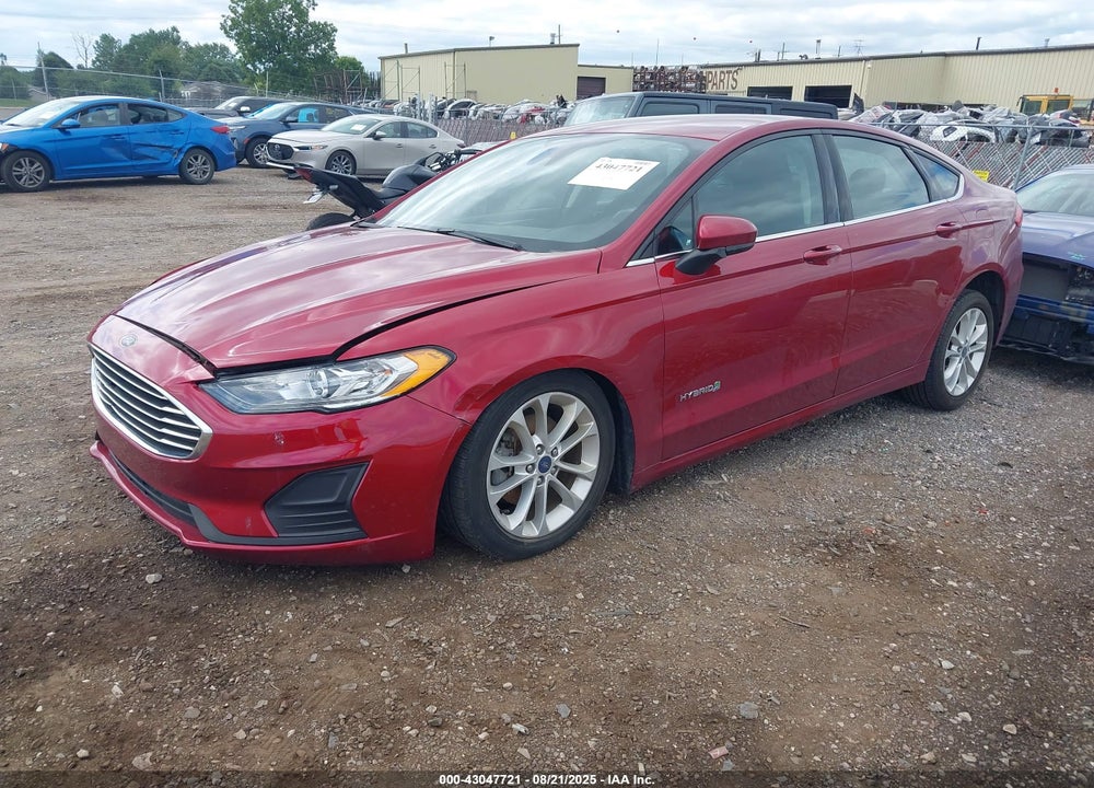 2019 FORD FUSION HYBRID SE VIN: 3FA6P0LU4KR166843