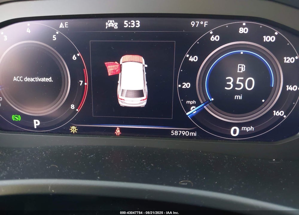 2022 VOLKSWAGEN ATLAS VIN: 1V2JR2CA7NC530867
