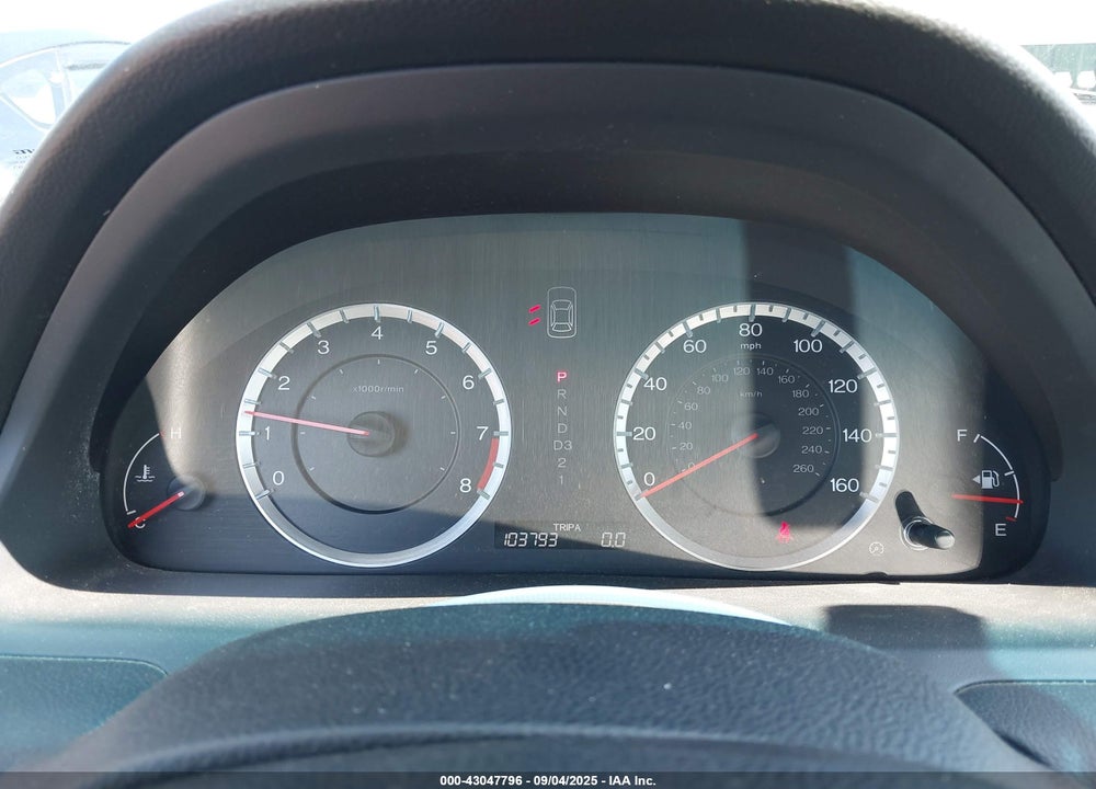 2012 HONDA ACCORD VIN: 1HGCP2F80CA131186