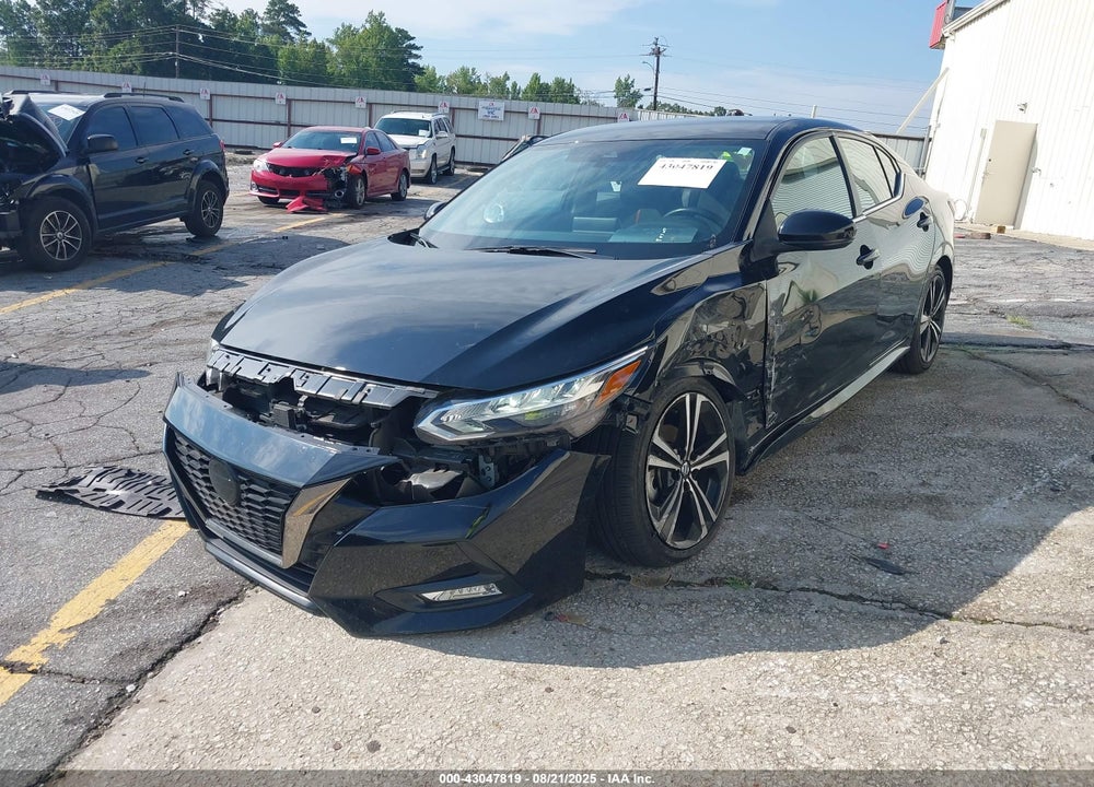 2022 NISSAN SENTRA VIN: 3N1AB8DV1NY315599