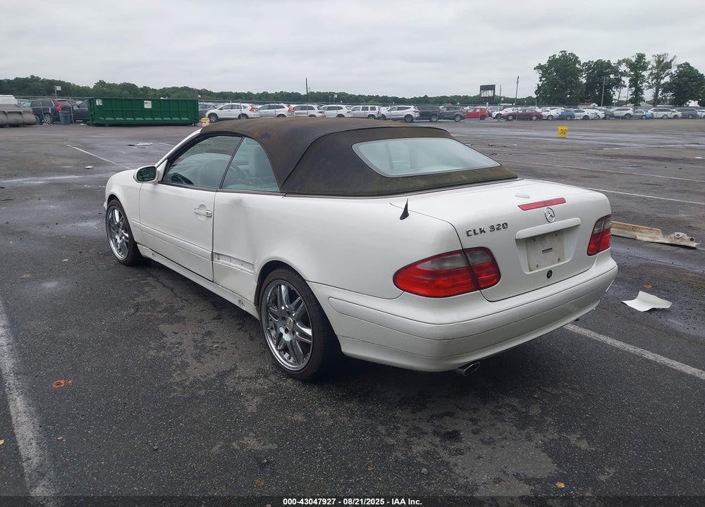 2002 MERCEDES-BENZ CLK 320 VIN: WDBLK65G42T127141