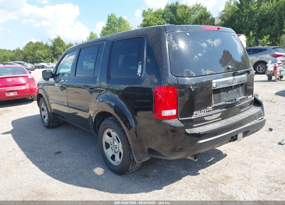 2010 HONDA PILOT VIN: 5FNYF3H26AB010740