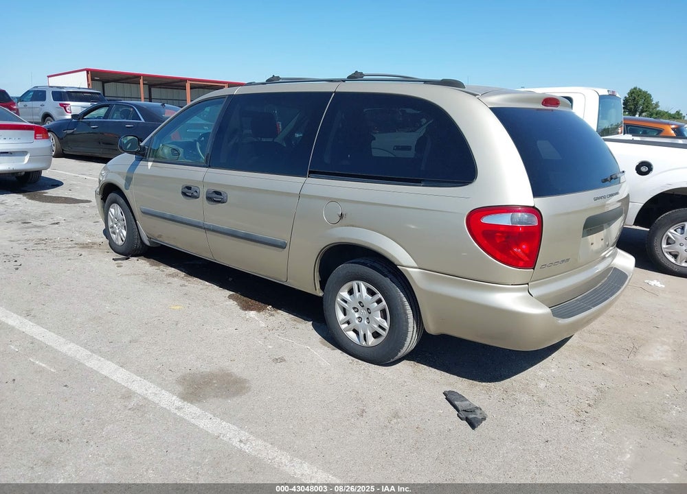 2005 DODGE GRAND CARAVAN SE VIN: 1D4GP24R95B365130