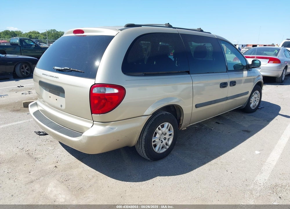 2005 DODGE GRAND CARAVAN SE VIN: 1D4GP24R95B365130