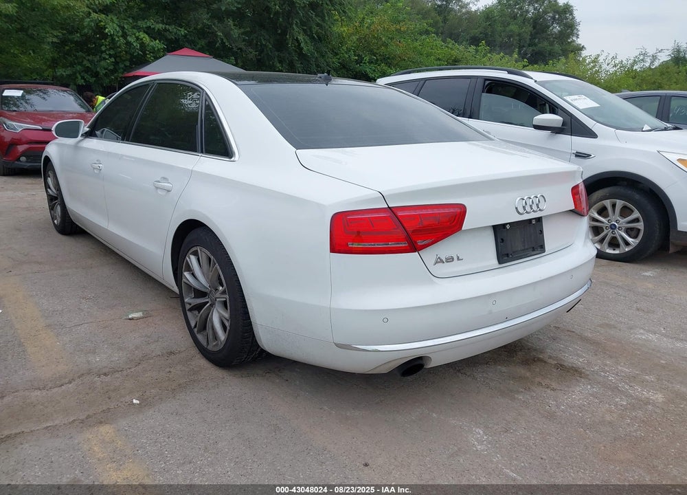 2013 AUDI A8 L 3.0T VIN: WAURGAFD9DN000524