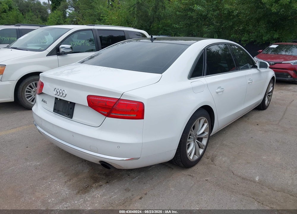 2013 AUDI A8 L 3.0T VIN: WAURGAFD9DN000524