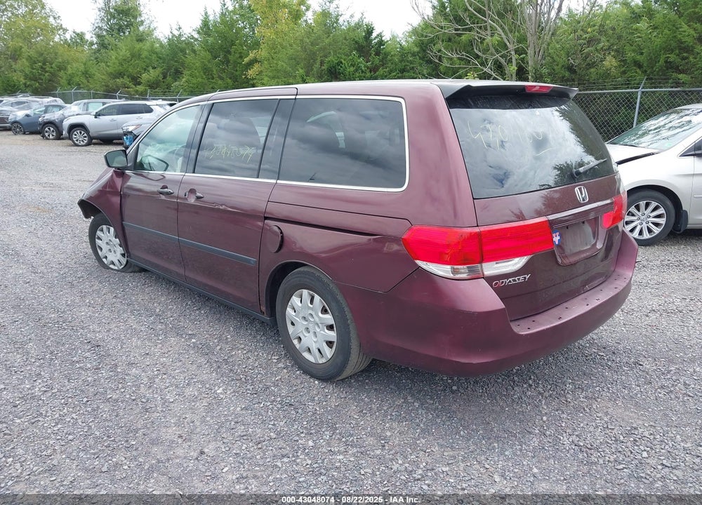 2008 HONDA ODYSSEY LX VIN: 5FNRL38288B079131