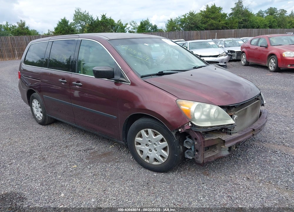 2008 HONDA ODYSSEY LX VIN: 5FNRL38288B079131