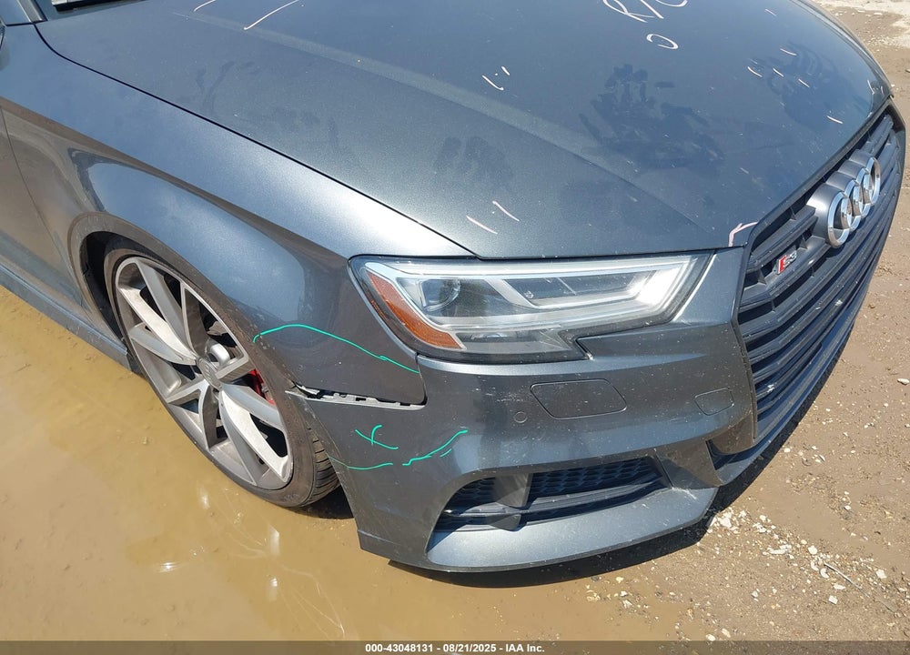 2017 AUDI S3 VIN: WAUB1GFF9H1034080