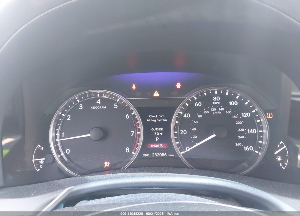 2013 LEXUS GS 350 VIN: JTHBE1BL2D5002105