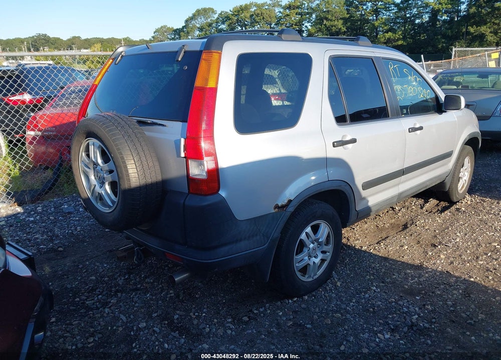 2004 HONDA CR-V EX VIN: SHSRD78854U219583