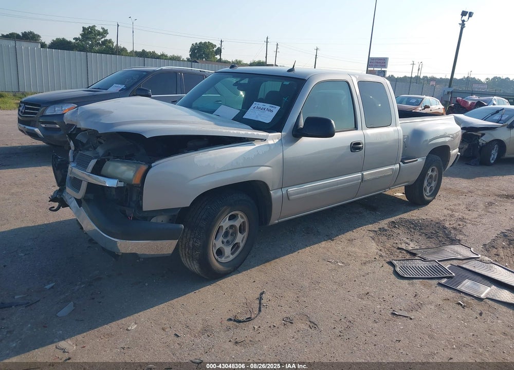 2004 CHEVROLET SILVERADO 1500 LS VIN: 1GCEC19T34Z210951