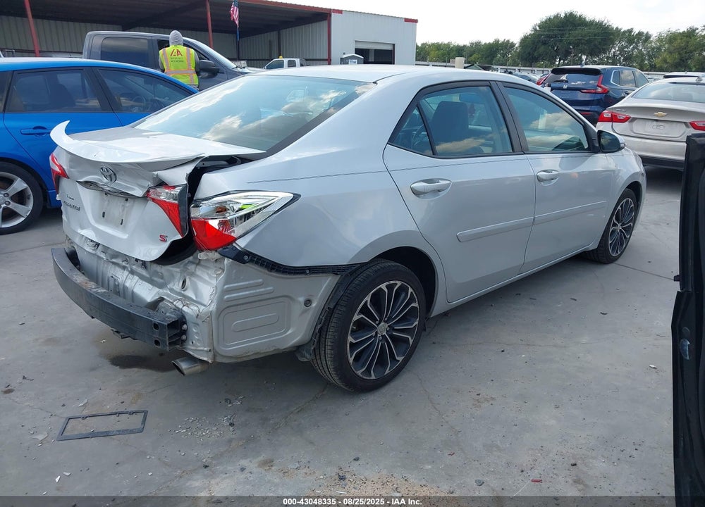 2014 TOYOTA COROLLA S PLUS VIN: 2T1BURHE0EC158286