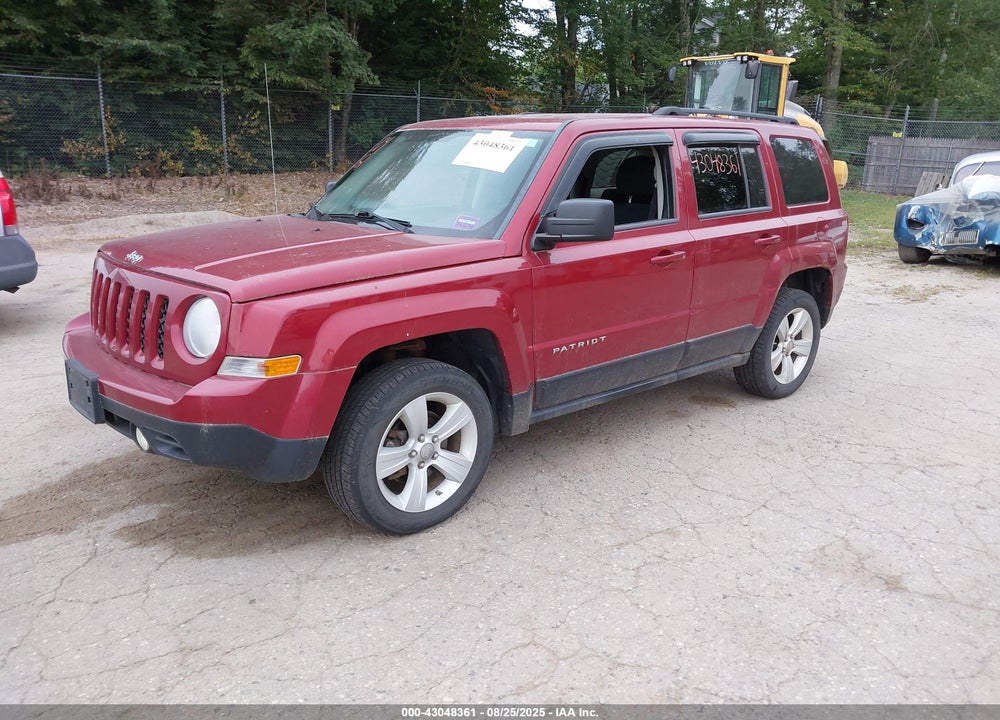 2012 JEEP PATRIOT LATITUDE VIN: 1C4NJRFB2CD599870