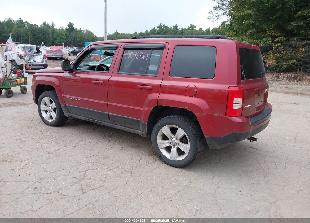 2012 JEEP PATRIOT LATITUDE VIN: 1C4NJRFB2CD599870