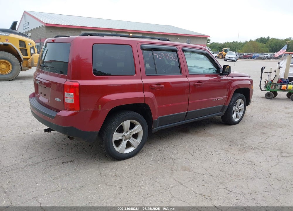 2012 JEEP PATRIOT LATITUDE VIN: 1C4NJRFB2CD599870