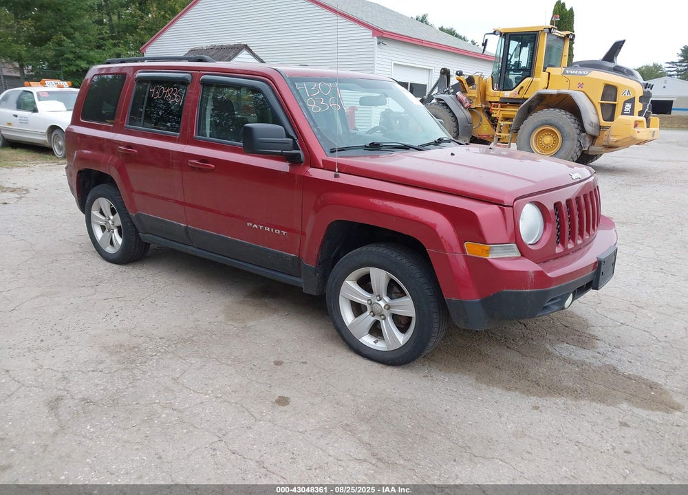 2012 JEEP PATRIOT LATITUDE VIN: 1C4NJRFB2CD599870