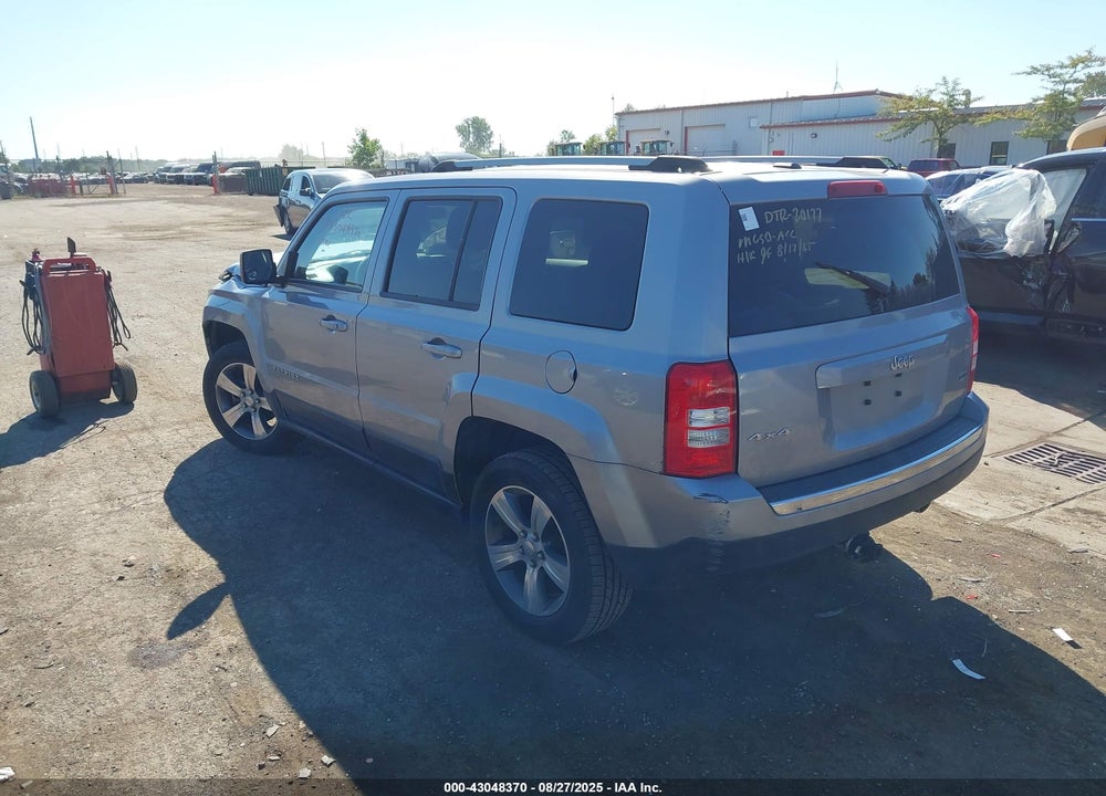 2017 JEEP PATRIOT HIGH ALTITUDE 4X4 VIN: 1C4NJRFB6HD210526