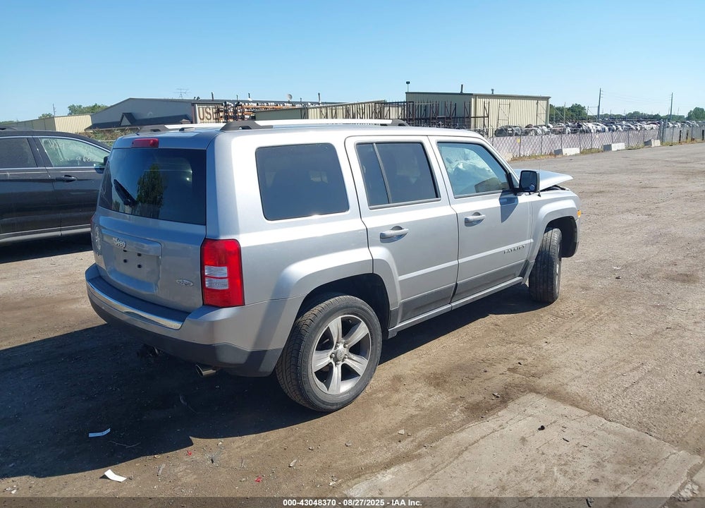 2017 JEEP PATRIOT HIGH ALTITUDE 4X4 VIN: 1C4NJRFB6HD210526