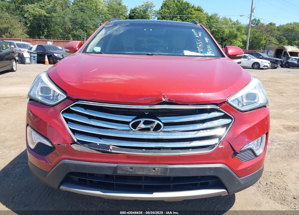 2013 HYUNDAI SANTA FE LIMITED VIN: KM8SR4HF7DU002059