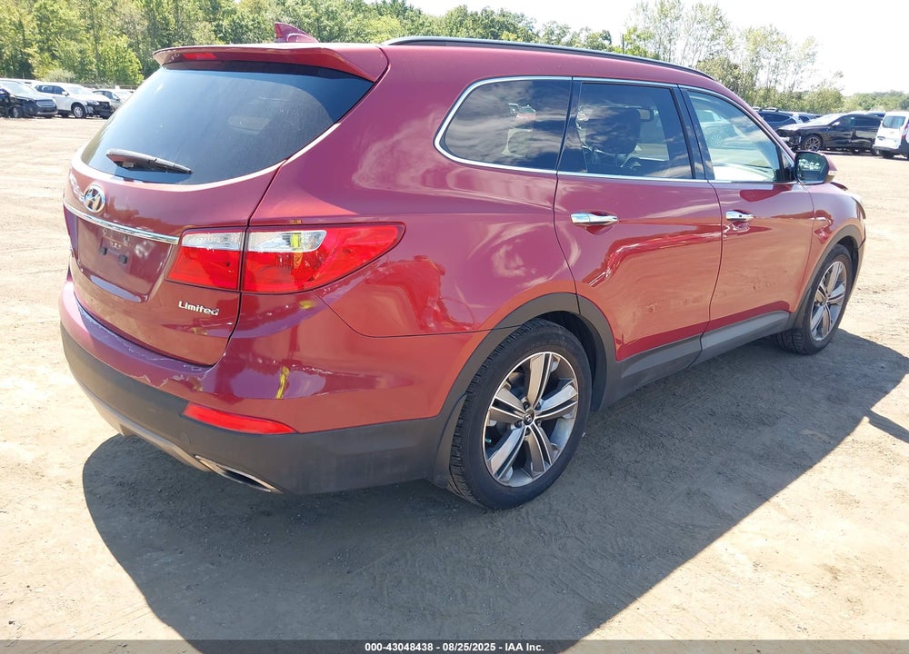 2013 HYUNDAI SANTA FE LIMITED VIN: KM8SR4HF7DU002059