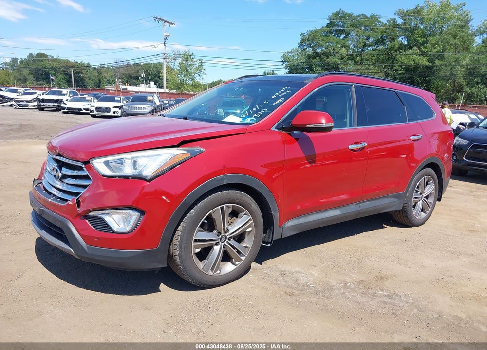2013 HYUNDAI SANTA FE LIMITED VIN: KM8SR4HF7DU002059