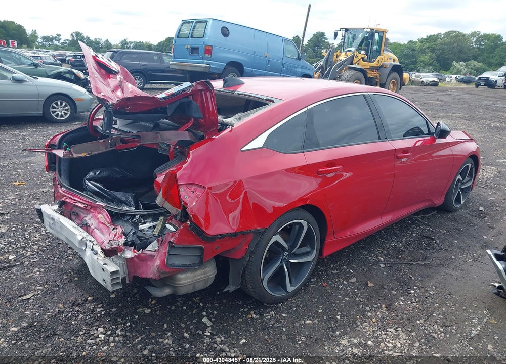 2021 HONDA ACCORD VIN: 1HGCV1F48MA122458
