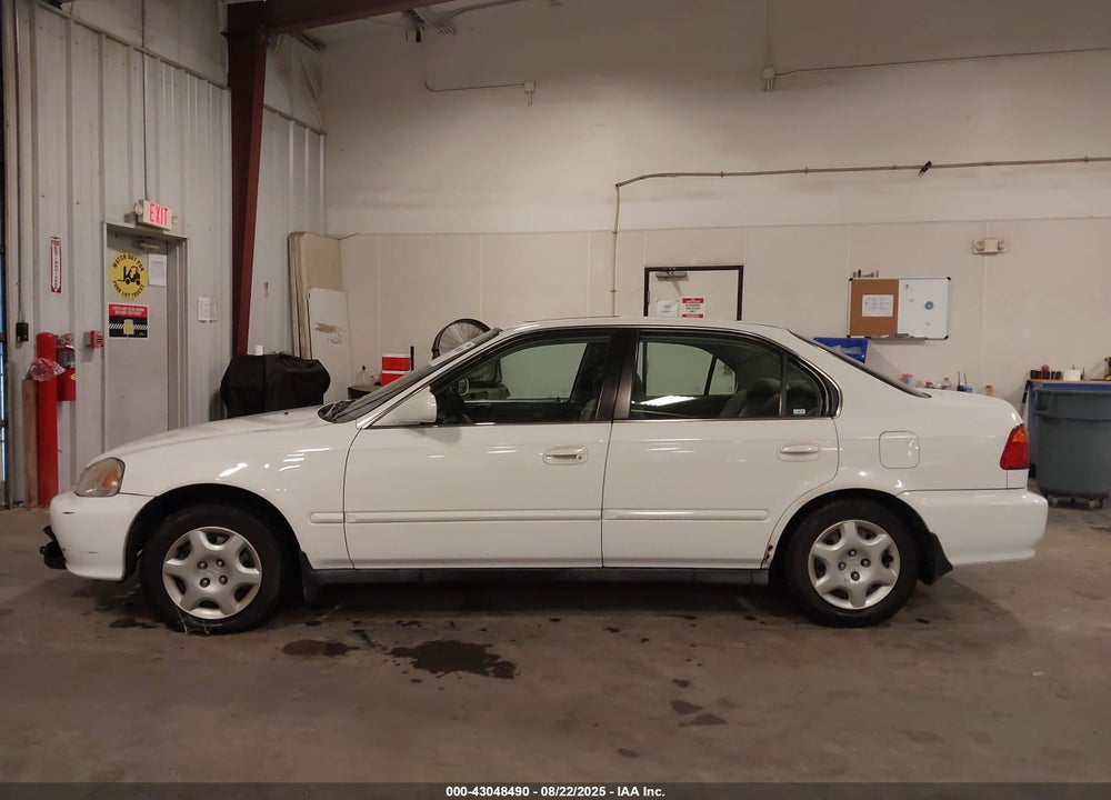 1999 HONDA CIVIC EX VIN: 1HGEJ8645XL037812