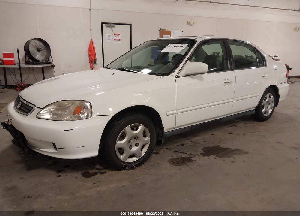 1999 HONDA CIVIC EX VIN: 1HGEJ8645XL037812