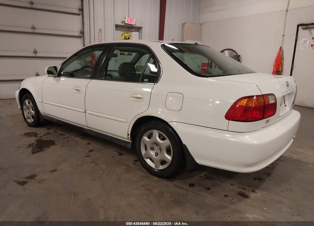 1999 HONDA CIVIC EX VIN: 1HGEJ8645XL037812