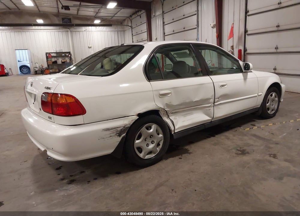 1999 HONDA CIVIC EX VIN: 1HGEJ8645XL037812