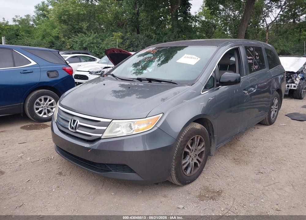 2013 HONDA ODYSSEY EX VIN: 5FNRL5H4XDB013784