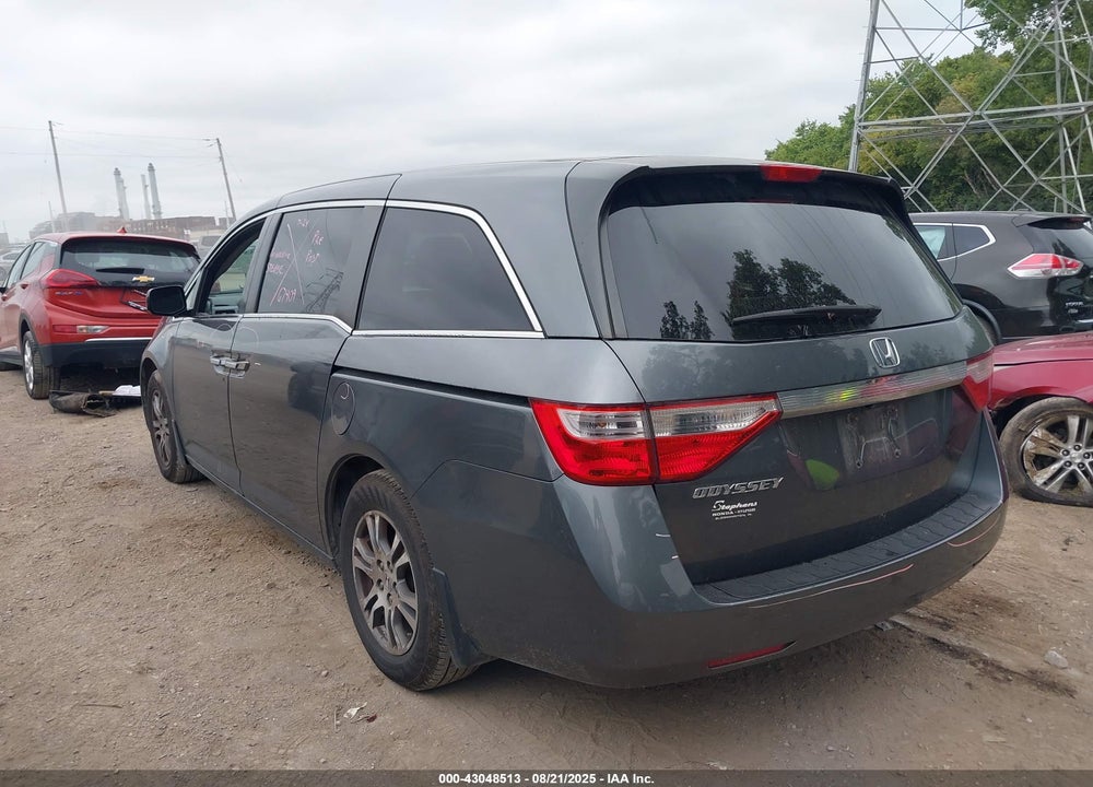 2013 HONDA ODYSSEY EX VIN: 5FNRL5H4XDB013784
