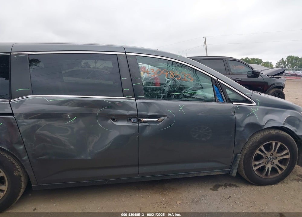 2013 HONDA ODYSSEY EX VIN: 5FNRL5H4XDB013784