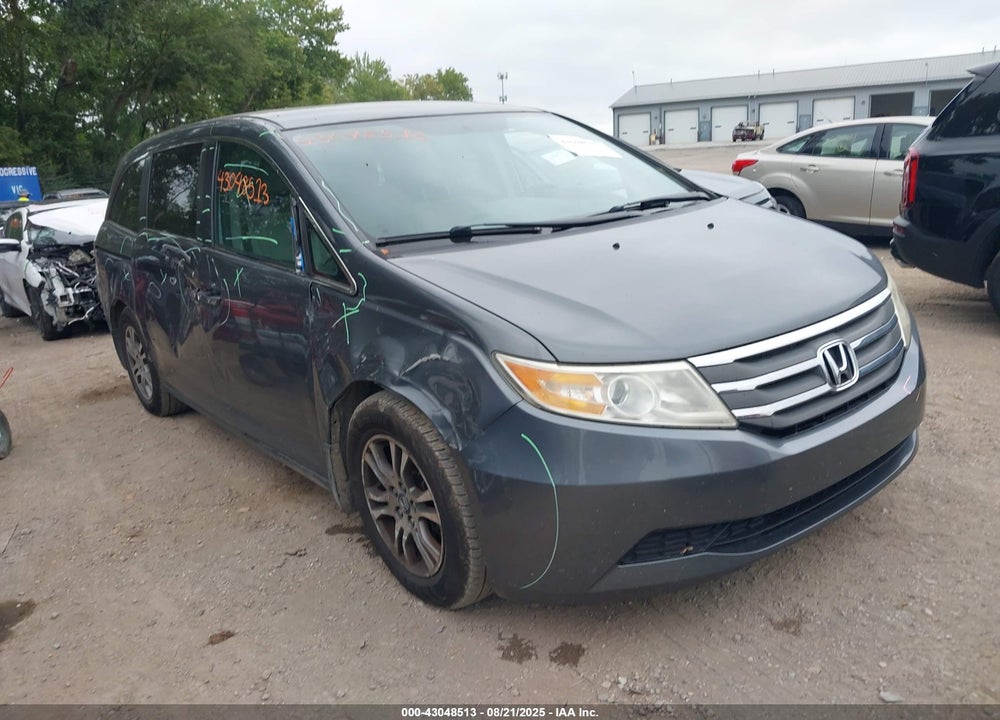 2013 HONDA ODYSSEY EX VIN: 5FNRL5H4XDB013784