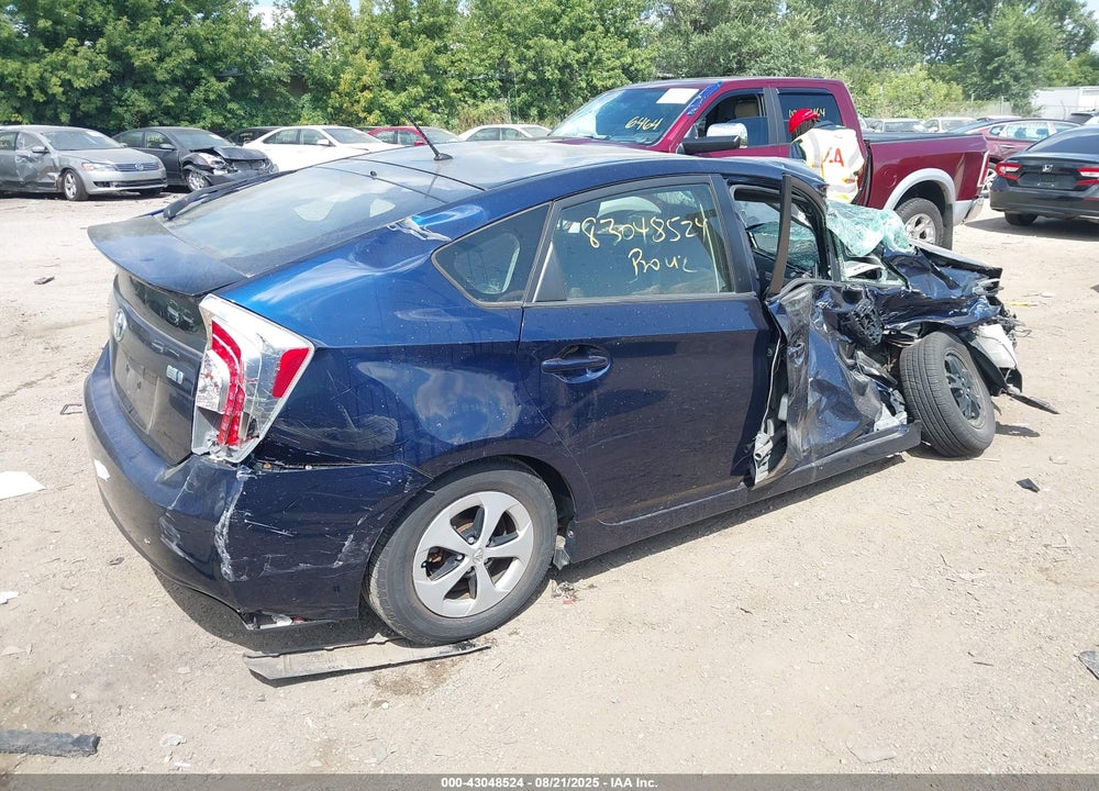 2012 TOYOTA PRIUS VIN: JTDKN3DU6C1531811