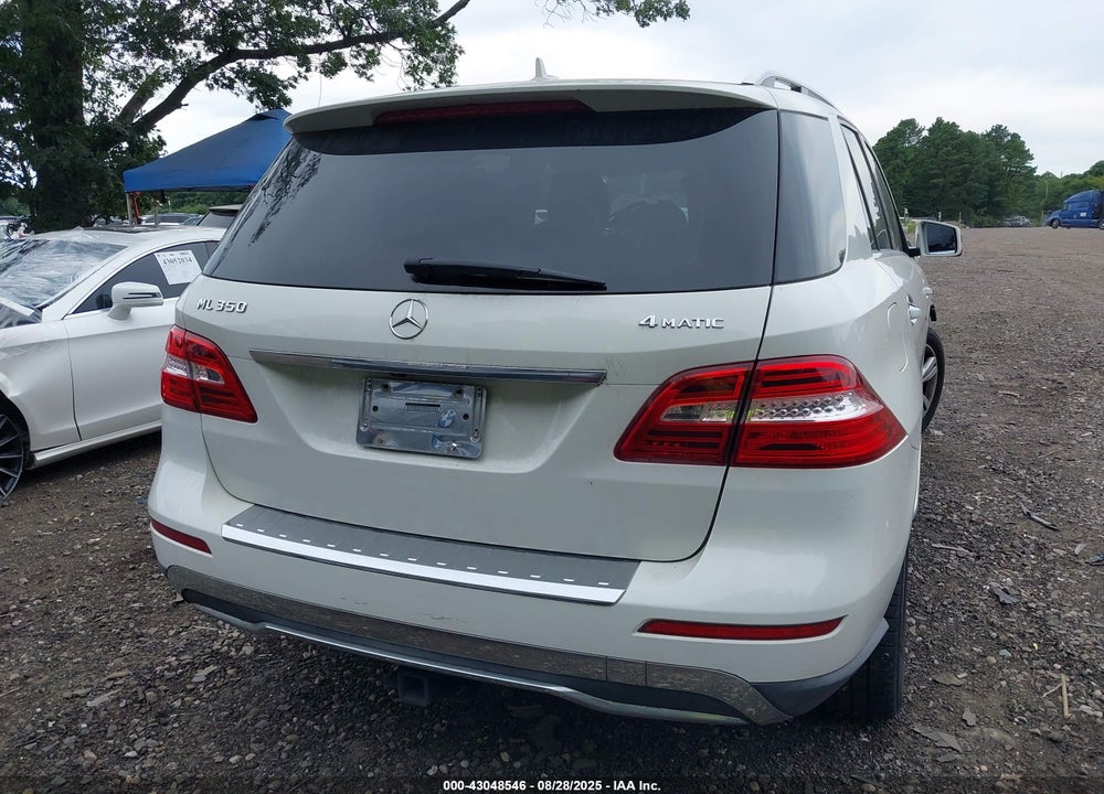 2013 MERCEDES-BENZ ML-CLASS VIN: 4JGDA5HBXDA161470