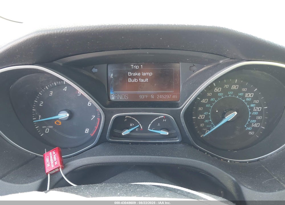 2012 FORD FOCUS TITANIUM VIN: 1FAHP3N23CL301154