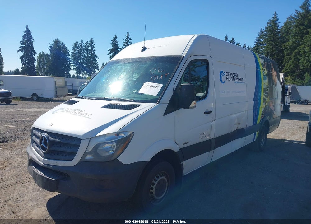 2015 MERCEDES-BENZ SPRINTER 3500 HIGH ROOF VIN: WD3PF4CC1FP144984