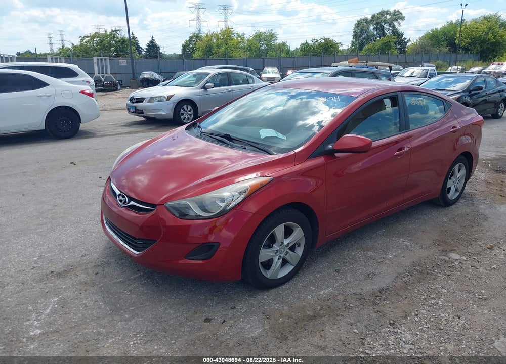 2013 HYUNDAI ELANTRA GLS VIN: KMHDH4AE8DU705876