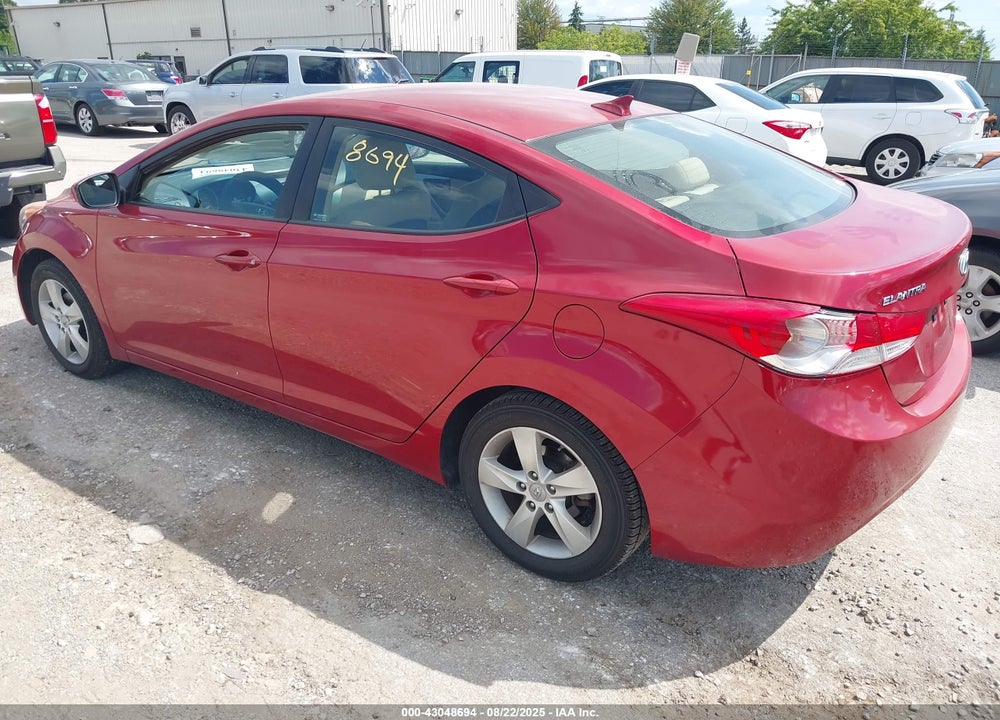 2013 HYUNDAI ELANTRA GLS VIN: KMHDH4AE8DU705876