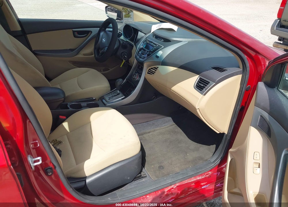 2013 HYUNDAI ELANTRA GLS VIN: KMHDH4AE8DU705876