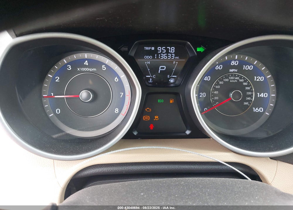 2013 HYUNDAI ELANTRA GLS VIN: KMHDH4AE8DU705876