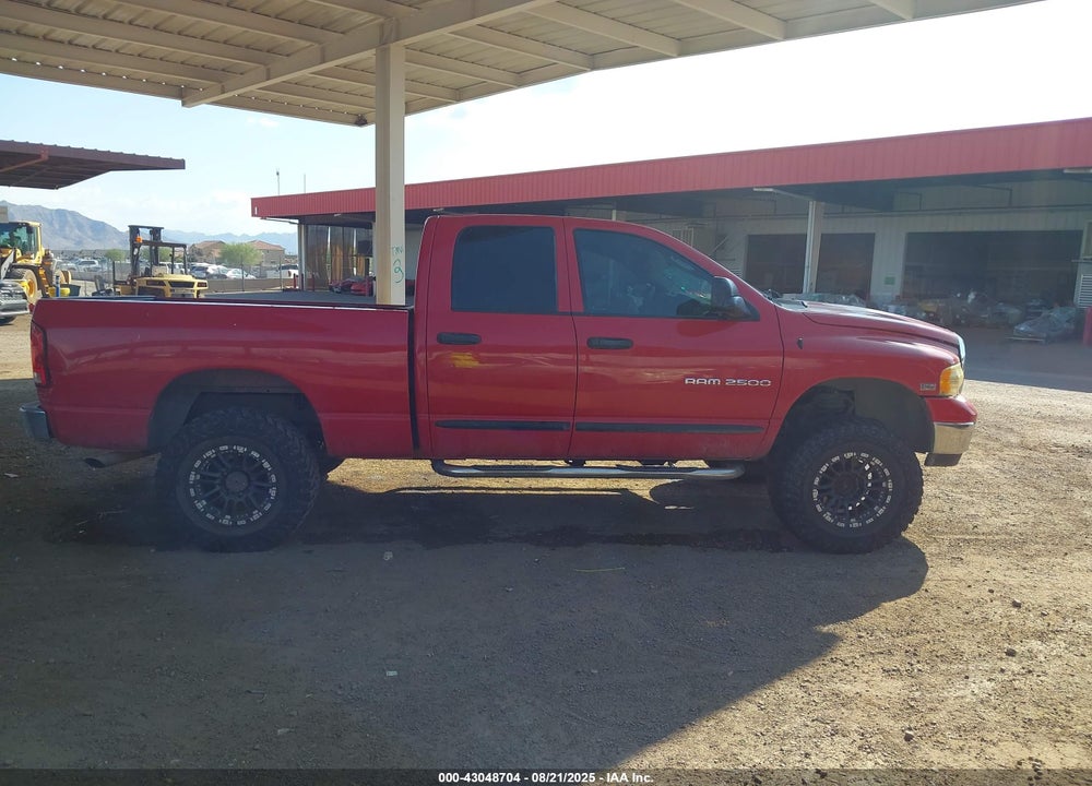 2005 DODGE RAM 2500 SLT/LARAMIE VIN: 3D7KS28D15G799107