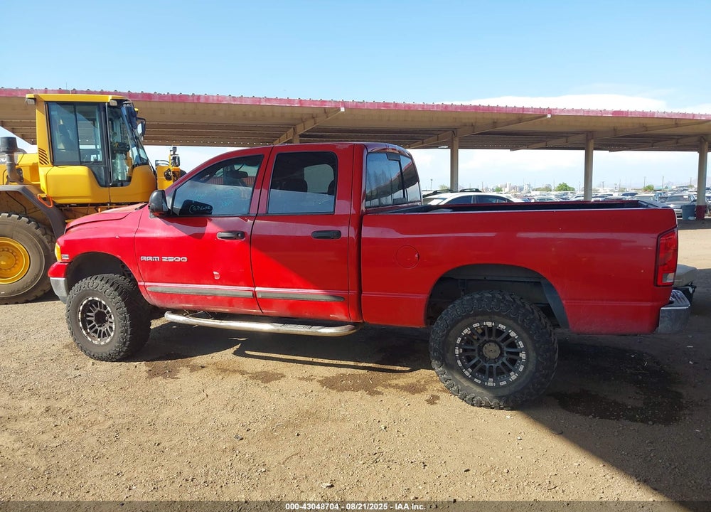 2005 DODGE RAM 2500 SLT/LARAMIE VIN: 3D7KS28D15G799107