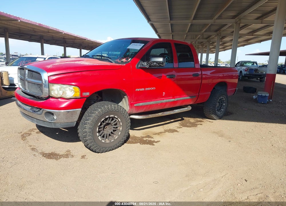 2005 DODGE RAM 2500 SLT/LARAMIE VIN: 3D7KS28D15G799107