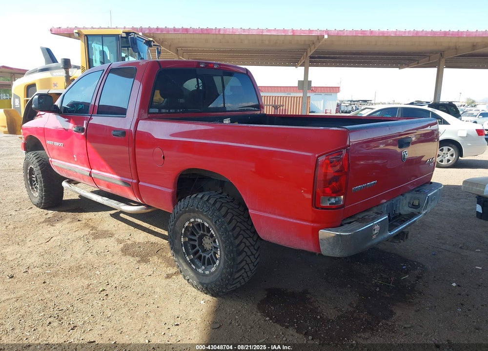2005 DODGE RAM 2500 SLT/LARAMIE VIN: 3D7KS28D15G799107