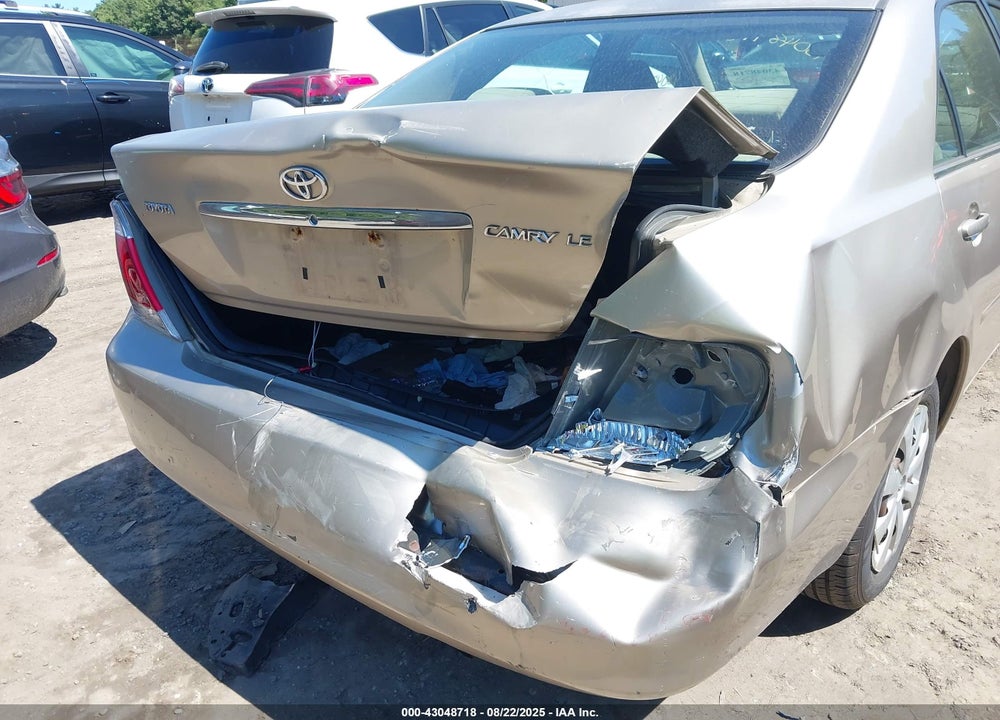 2006 TOYOTA CAMRY VIN: JTDBE32K163058992
