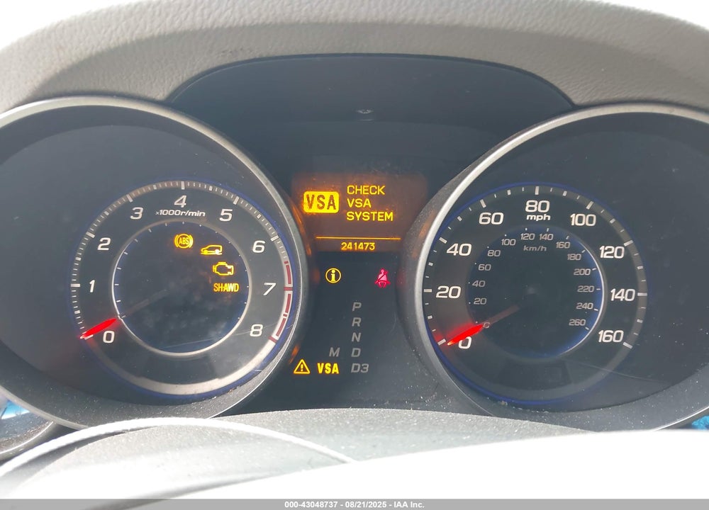2007 ACURA MDX VIN: 2HNYD28817H526750