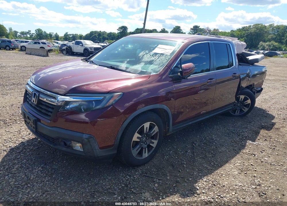 2017 HONDA RIDGELINE VIN: 5FPYK3F68HB009060